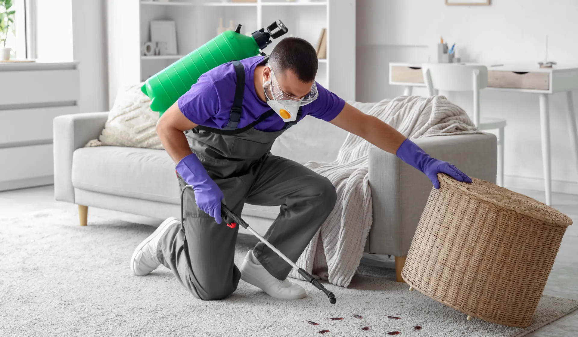 Global PPC management for pest control